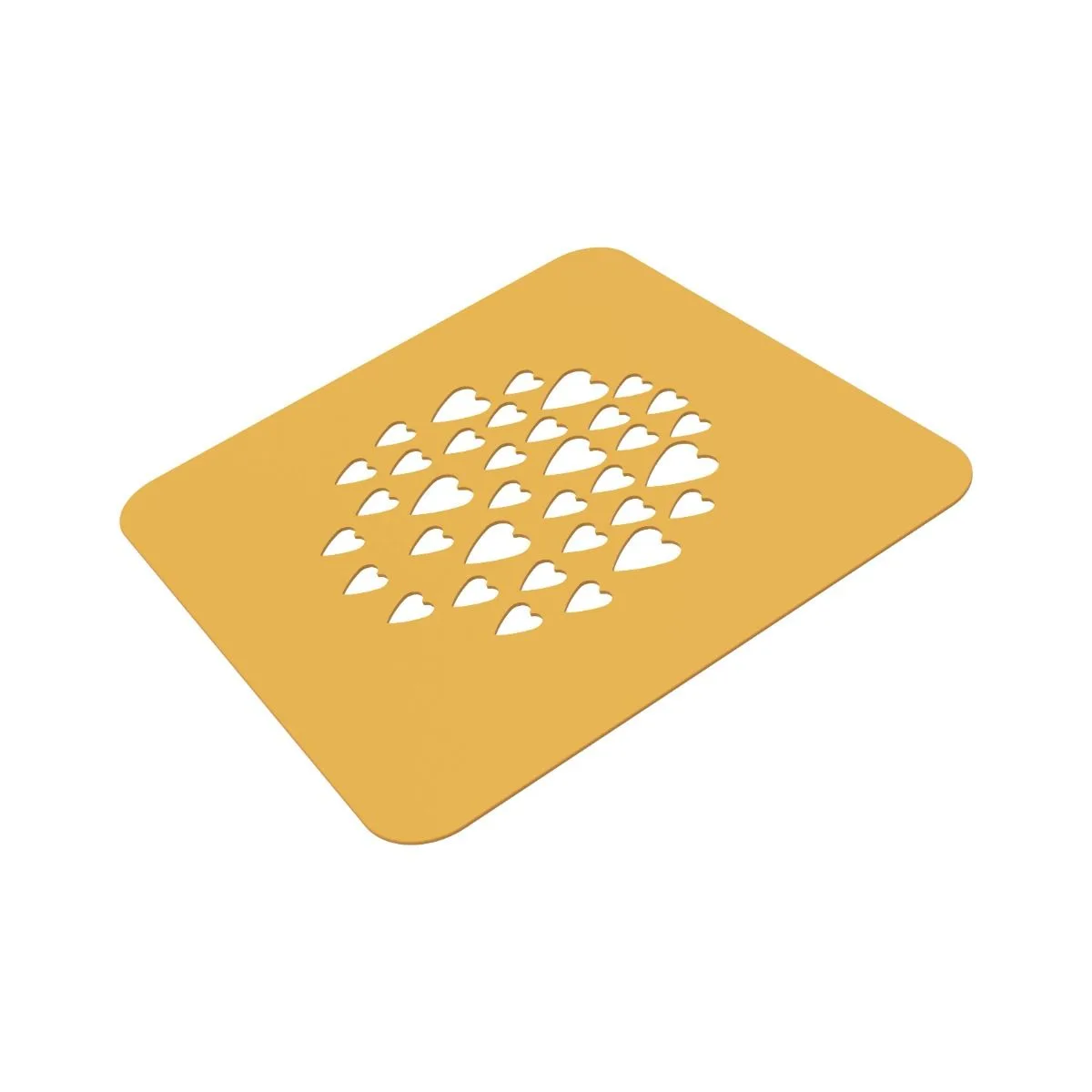 Set 2 moldes de silicón – Stencil Corazón (Ø100 mm) - Imagen 4