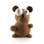 Kit de 5 Moldes Termoformados para Chocolate – Oso 3D