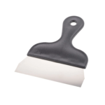 Raspador de Acero Inoxidable con Mango de Plástico 17 cm