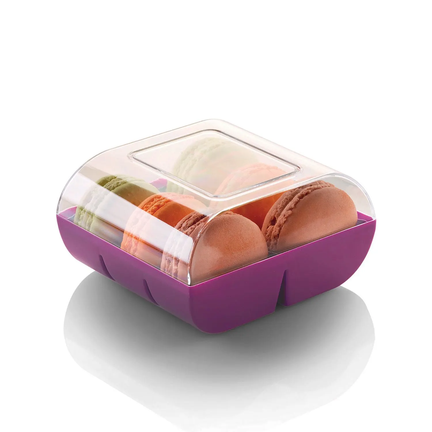 Caja Plástica para 6 Macarons - Imagen 4