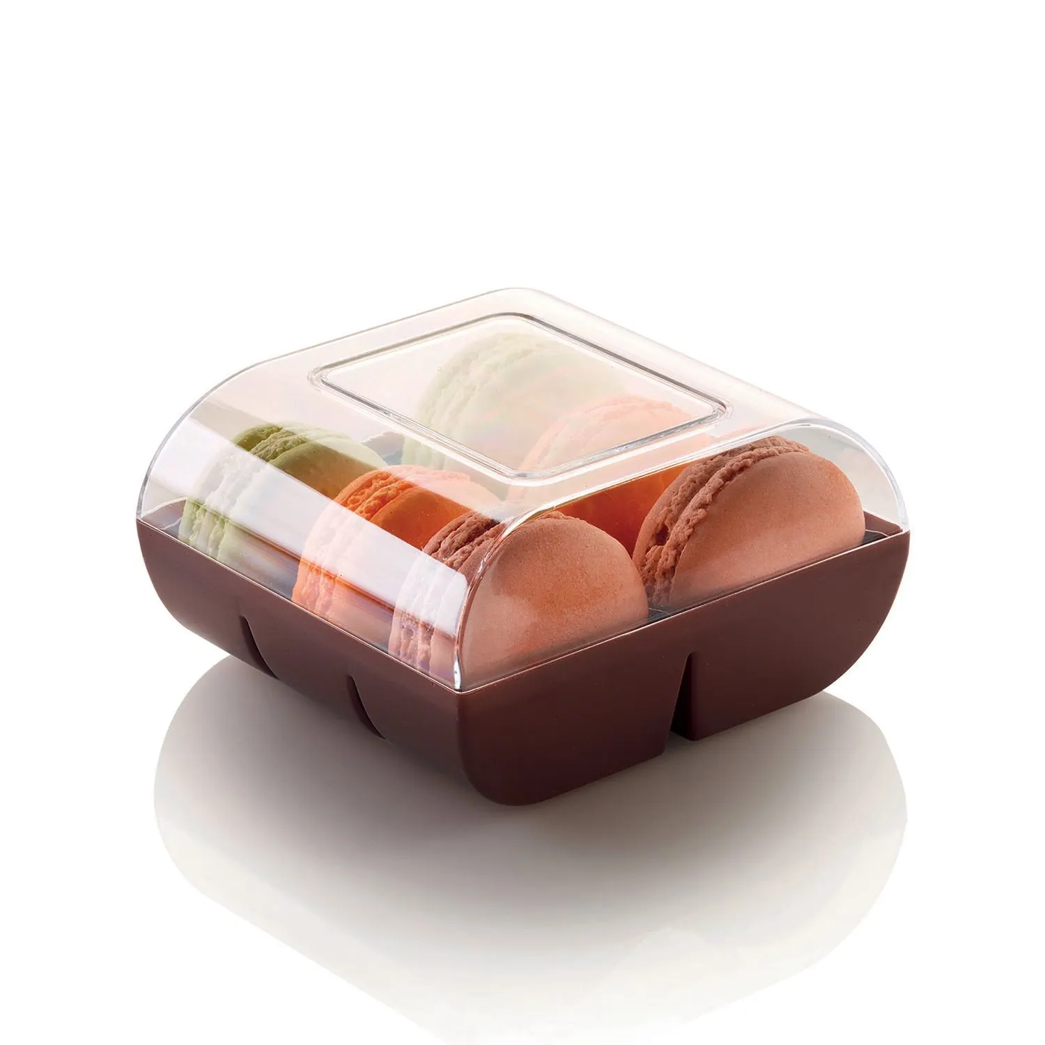 Caja Plástica para 6 Macarons - Imagen 3