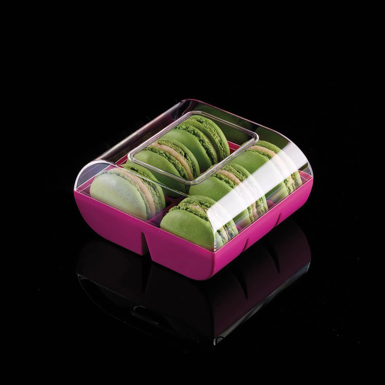 Caja Plástica para 6 Macarons - Imagen 6