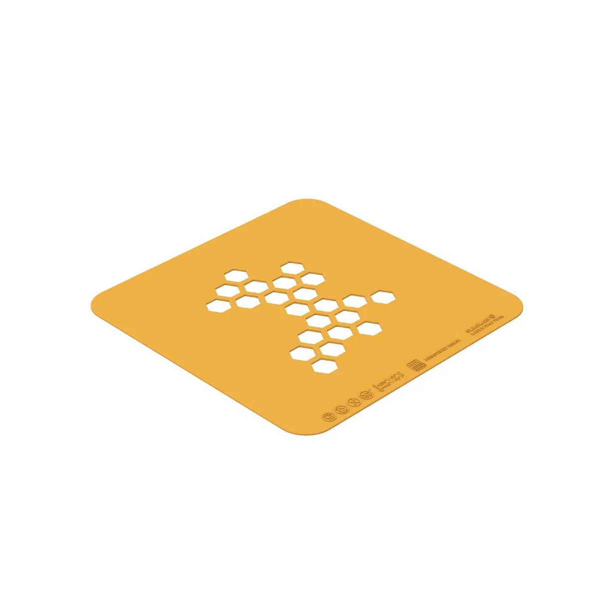 Set 2 moldes de silicón – Stencil Miel (100x77 mm) - Imagen 3